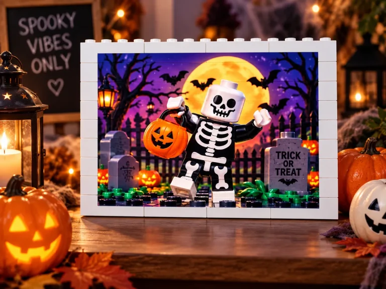 halloween skeleton minifigure 64400002